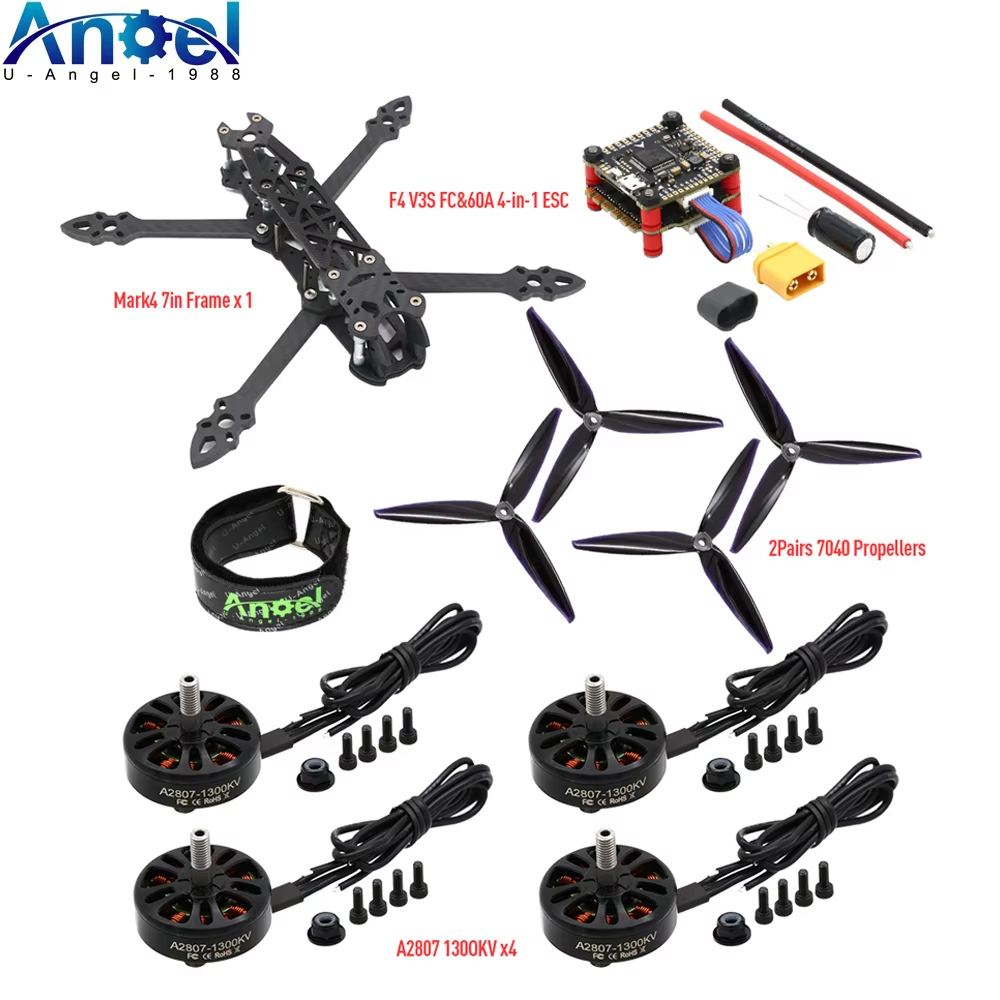 Mark4 Mark 4 7-calowy (295mm)  – Drone Kit Beginner recenzja i cena