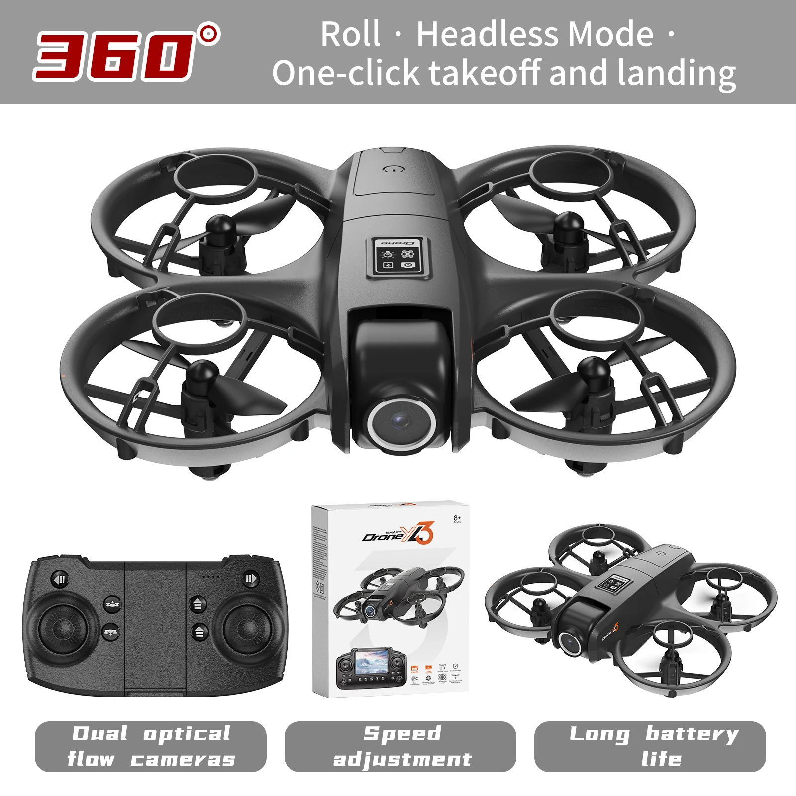 Nowy dron RC YL3 8K 1080P z sz – Drone Kit Professional recenzja i cena