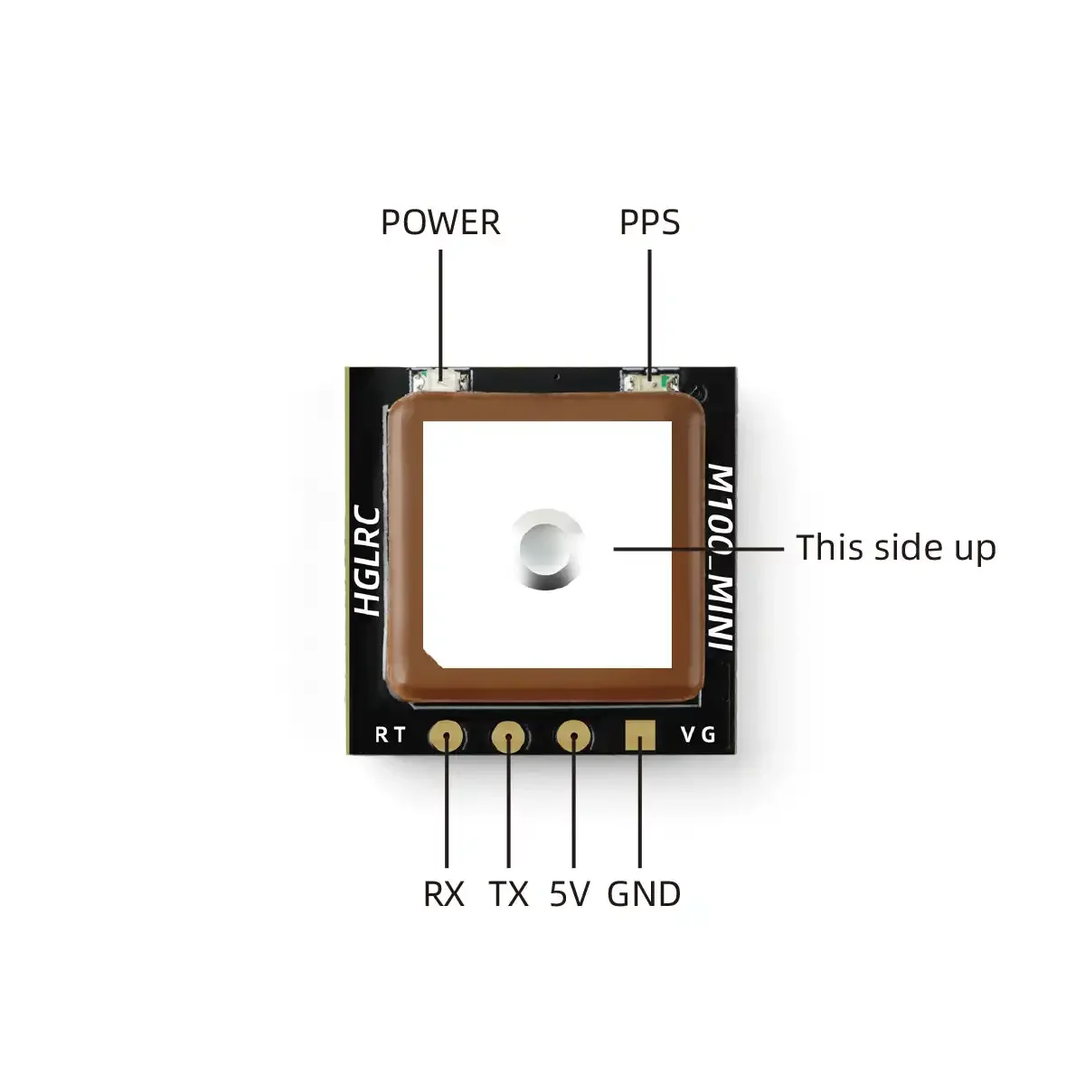 Moduł GPS HGLRC M100 Mini, chi – Drone Kit Long Range recenzja i cena